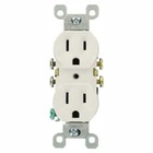 10 Pack Outlet Receptacle 125v 15 Amp Duplex Residential Dual Electrical Wall