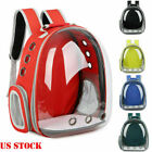 Pet Portable Carrier Backpack Space Capsule Travel Cat Bag Transparent Ventilate