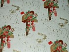 Vtg Christmas 1960 Wrapping Paper Large 24  X 28  Sleigh Reindeer Mailbox Nos