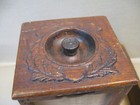 Antique Singer Treadle Sewing Machine Triple Box Parts 2 Drawers W  Carvings