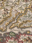1630 Virginia Colonial Jamestown Historic Vintage Style Wall Map - 24x32
