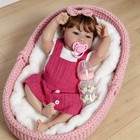 Real Lifelike Reborn Newborn Baby Dolls Girl Full Vinyl Silicone Body Doll Gift