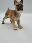 Vintage Lefton Boxer Dog Figurine Japan Porcelain Mid Century Ceramic Decor