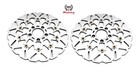 11 8  Floating Front Brake Rotors For Harley Touring Flhr Flhtc 2008-2013 Polish