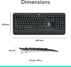 Logitech Mk540 Advanced Wireless Keyboard   M510 Mouse   Unifying Usb-receiver