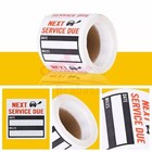 New 300pcs Oil Change Service Reminder Stickers Window Lite Sticker Pack 2 x2 