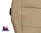 2016-2019 Fits Ford Explorer Bottom Leather Replacement Seat Covers In Camel Tan