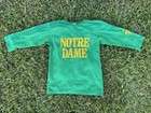 Vintage 70s 80s Artex Notre Dame Football Baseball Hockey Jersey T Shirt Sz M