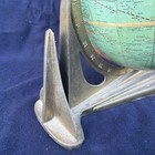 Vintage World Globe Art Deco Ww2 C1939 Standard Replogle Air Travel