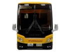 Prevost H3-45 Coach Bus  tornado Bus Company  Yellow With Graphics Limited Editi