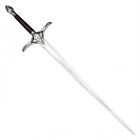 40  Fantasy Decorative Black Historical Sword Steel Blade Collectible   Scabbard