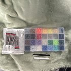 B-7000 Glue  3 Tubes  Beads   Rhinestone Jewelry Making Kit W  Tweezers