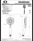 California Faucets Hs-073 18-pn Polished Nickel Handshower Kit