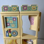 2001 Barbie Mattel All Around Home Family Room Doll House Toy Accessories Shelf