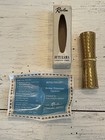Vintage Futurama Revlon Lipstick Case Gold Tone 581 In Box W  Original Insert