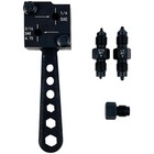 Universal 45 Degree Double Brake Line Flaring Tool Kit 3 16  1 4  Sae Hand Held