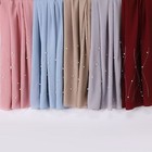 Islamic Women Chiffon Hijab Long Scarf Muslim Turban Head Wrap Shawl Headscarf
