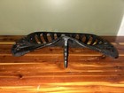 Antique Vintage Unmarked Cast Iron Tractor Seat 15 1 2    X 12 3 4   