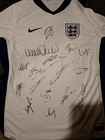 Hand Signed England Squad Signed Shirt With Coa