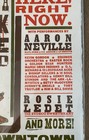Vintage 18    X 24    Poster Louisiana Folk Life Festival Headliner Aaron Neville 