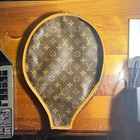 Vintage 1970s Louis Vuitton Racket Cover Brown Monogram Canvas Rare