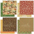 Graphic 45 St  Nicholas 8x8 Double-sided Paper Pad New  Santa  Christmas 24 p