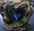 Myth   Magic Pewter Figurine 3846    romancing The Dragon    By Mark Locker