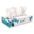 Livi Vpg Select 11513 2-ply Flat Box Facial Tissue - White  30 Boxes carton  New