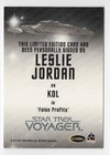 Leslie Jordan As Kol Star Trek Quotable Voyager Autograph Card Auto