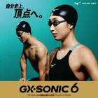Mizuno Men s Swimsuit Gx-sonic 6 Et Blue N2mba503 World Aquatics Approved Size M