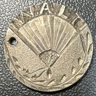 90  Silver 1833 Seated Liberty Dime Love Token  walt  On Reverse Cobm-4034