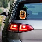 Fiery Jesus - Vinyl Decal Sticker - Car Window Laptop - Ebn20011