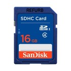Lot 10x Genuine Sandisk 16gb Class 4 Sd Sdhc Flash Memory Card Sdsdb-016g Lot