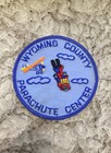 Vintage 1980s Wyoming County Parachute Center Arcade New York Skydiving Patch