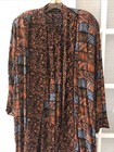 Lida Caputo Stunning Outfit Long Skirt   Open Jacket Duster Approx 1x Vintage