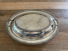 Crescent Silverware Manufacturing Co  Vintage Silver Covered Serving Dish 3157