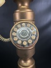 Vintage Brass Rotary Dial Phone Retro Style Antique Telephone Nautical Decor