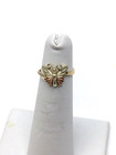10k Yellow   Rose Gold Butterfly Toe Ring   1 4 Grams