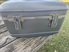 Vintage American Tourist Hard Sided Travel Vanity Train Case Luggage Make Up