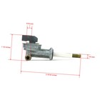 Petcock Valve With Seal   Filter For 1994-1995 Polaris 300 4x4 Atv Fuel Selector