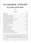 1952 Pittsburgh Steelers Media Guide Roster - 52-page Nfl Football Press Reprint