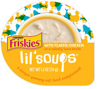Purina  Natural  Grain Free Wet Cat Food Lickable Cat Treats  Lil  Soups Flaked 
