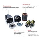 110v 60w Ac Gear Motor With Variable Speed Controller 0-135 Rpm 1 10 Ratio