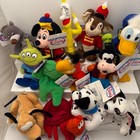 Vintage Lot Of 13 Nos Disney Store Beanies Bean Bag Plush With Tags