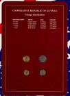Coin Sets Of All Nations Guyana 1980-1989 25 Cents 1989 Unc Orchid 16ap91