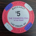  5 Cosmopolitan Casino Las Vegas  Nv Baccarat Casino Chip
