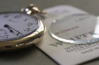 New 1 25mm Beveled Mineral Glass Pocket Watch Crystals 12s 14s 16s  Made In Usa