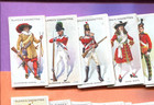1914 John Player Regimental Uniforms 2nd Series 50 Different Tobacco Card Set