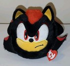 Ty Beanie Bouncers - Shadow  sonic The Hedgehog  3-4  New Plush Bouncy Ball Toy