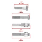 2 Sets Of Inner Outer Tie Rod End Kit For Ski-doo Renegade 600 10-20  800r 10-18